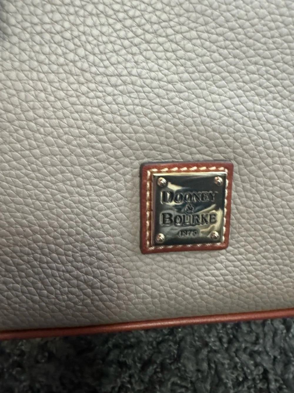 Dooney & Bourke Pebble Grain Geena Satchel NWT